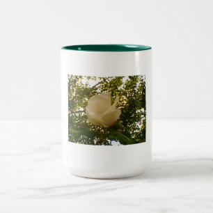 Tasse 2 Couleurs Design rose blanche