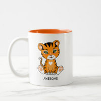 Dessin animal sauvage pour bébé tigre