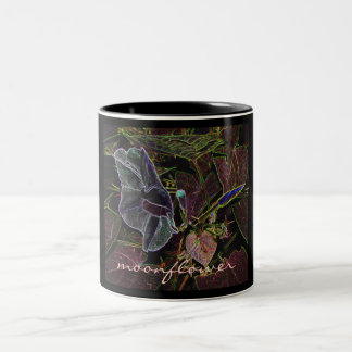 Tasse 2 Couleurs Dessin de Moonflower