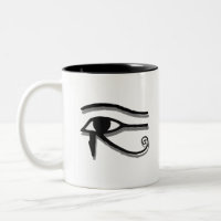 Dessin D'Encre Symbole Égyptien Oeil De Horus