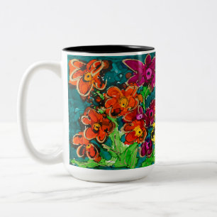 Tasse 2 Couleurs Dessous de verre de l'obscurité