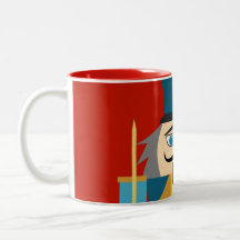 Dessous de verre de noisette classique de Noël