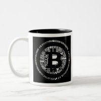 Détail de Bitcoin dans B&W