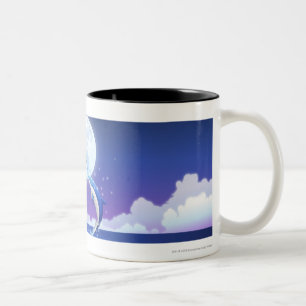 Tasse 2 Couleurs Deux bouteille-ont flairé sauter de dauphins de