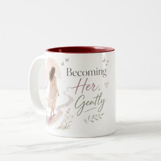 Tasse 2 Couleurs Devenir Elle, Douceur