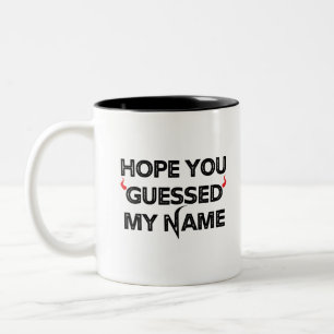 Tasse 2 Couleurs Devinez le nom du diable