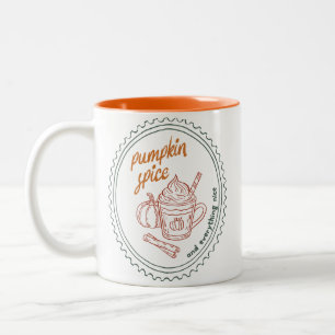 Tasse 2 Couleurs Devis d'automne