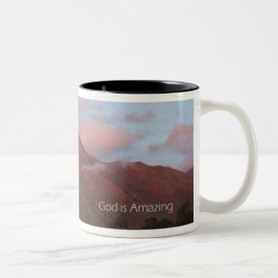 Tasse 2 Couleurs Dieu est extraordinaire