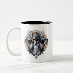 Tasse 2 Couleurs Dieu guerrier Norse Odin
