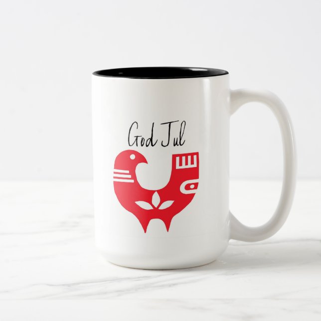 Tasse 2 Couleurs Dieu juillet (Droit)