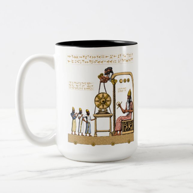 Tasse 2 Couleurs Dieux d'Anunnaki (Gauche)