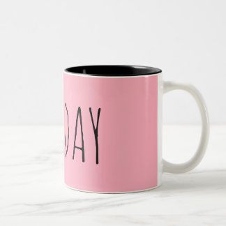 Tasse 2 Couleurs dimanche || Collection Semaine
