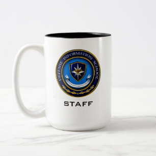 Tasse 2 Couleurs DINFOS CAFÉ bicolore