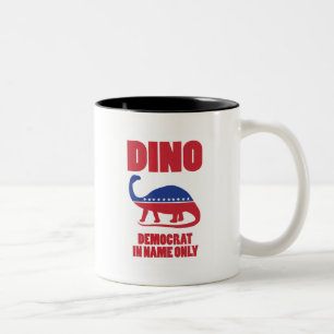 Tasse 2 Couleurs DINO (Démocrate de nom seulement)