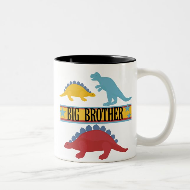 Tasse 2 Couleurs Dinosaur Big Brother (Droit)