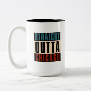 Tasse 2 Couleurs Directement à Chicago Illinois IL USA
