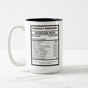 Tasse 2 Couleurs Directeur de produit Cool Leader d'équipe