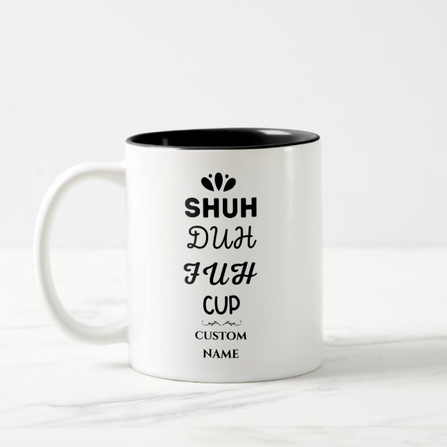 Tasse 2 Couleurs Dit Amusant Conjoint Moderne Citation Anniversaire (Gauche)