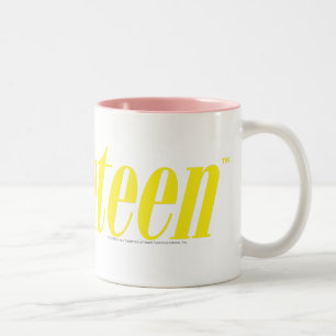 Tasse 2 Couleurs Dix-sept Logo-Jaunes