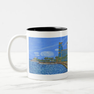 Tasse 2 Couleurs Djeddah arabie saoudite