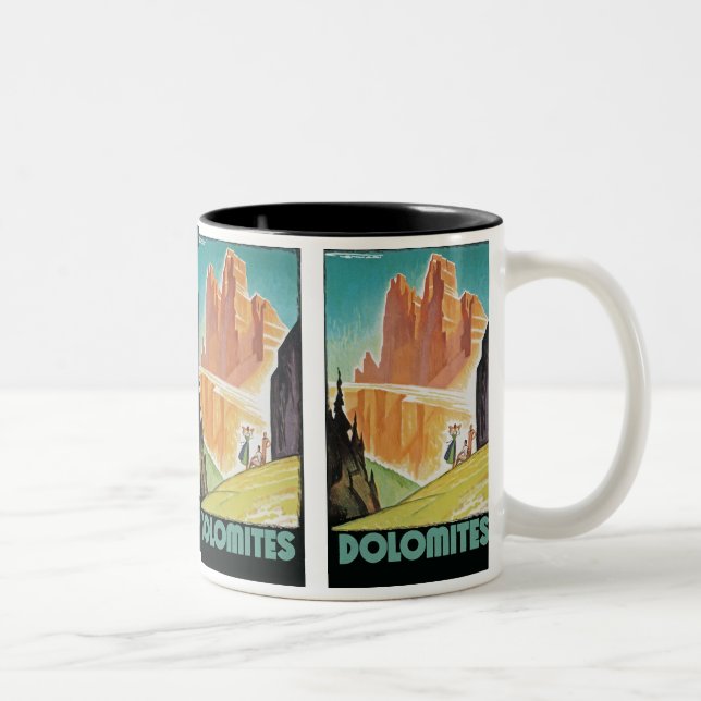 Tasse 2 Couleurs Dolomites (Droit)