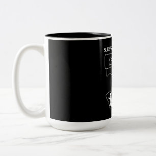 Tasse 2 Couleurs Don de chien Couches Avec Français