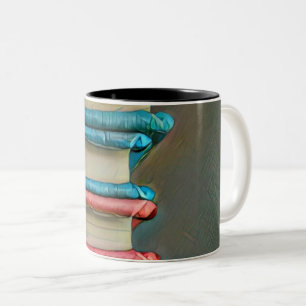 Tasse 2 Couleurs Don pour amoureux du livre