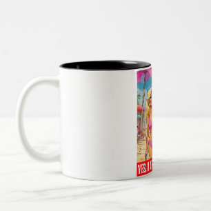 TASSE 2 COULEURS DONALD TRUMP - OUI, JE SUIS UNE FILLE TRUMP