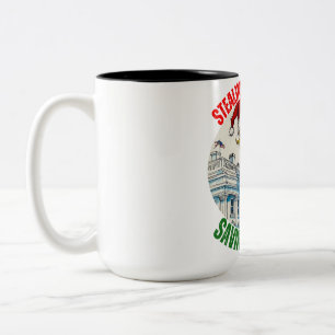 TASSE 2 COULEURS DONALD TRUMP - VOLER NOËL, SAUVER L'AMÉRIQUE