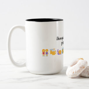 Tasse 2 Couleurs Donoghue v Stevenson in emoji