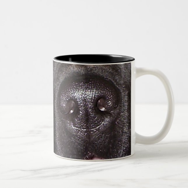 Tasse 2 Couleurs Dont le nez a été là ! (Droit)