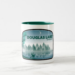 Tasse 2 Couleurs Douglas Lake Tennessee Cerfs
