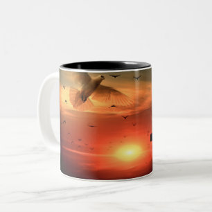 Tasse 2 Couleurs Dove and Cross