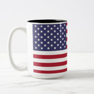 Tasse 2 Couleurs Drapeau américain