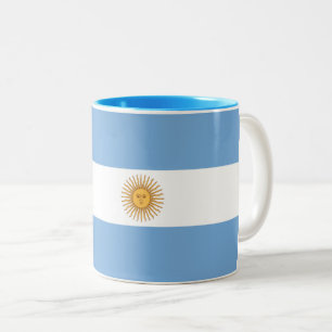 Tasse 2 Couleurs Drapeau argentin