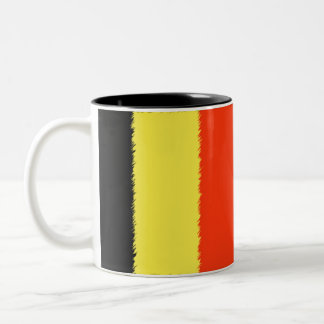 Tasse 2 Couleurs Drapeau belge
