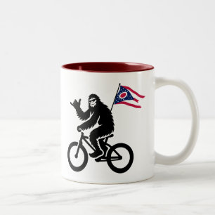 Tasse 2 Couleurs Drapeau Bigfoot Cycling Ohio
