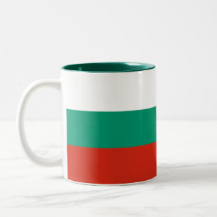 Tasse 2 Couleurs Drapeau Bulgare Patriotique