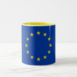 Tasse 2 Couleurs Drapeau de l'Union européenne