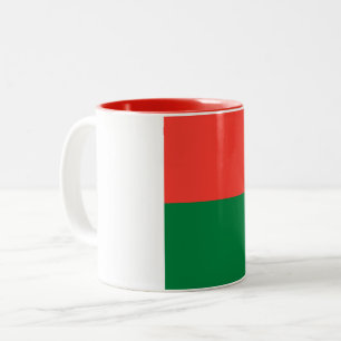 Tasse 2 Couleurs Drapeau de Madagascar