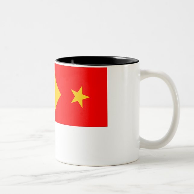 Tasse 2 Couleurs Drapeau de Tigray (Droit)