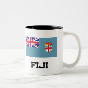 Tasse 2 Couleurs Drapeau des Fidji
