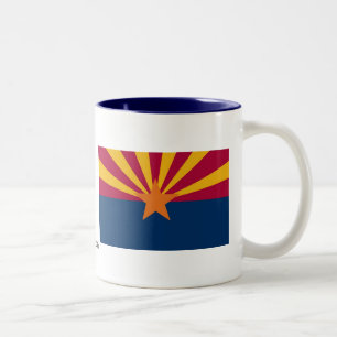 Tasse 2 Couleurs Drapeau d'état de l'Arizona