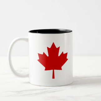 Tasse 2 Couleurs drapeau du canada