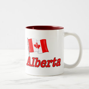 Tasse 2 Couleurs Drapeau du Canada - Alberta