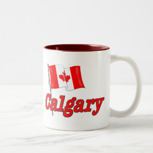 Tasse 2 Couleurs Drapeau du Canada - Calgary