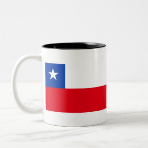 Tasse 2 Couleurs Drapeau du Chili