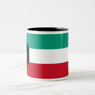 Tasse 2 Couleurs Drapeau du Koweït