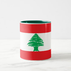 Tasse 2 Couleurs Drapeau du Liban