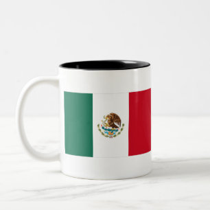 Tasse 2 Couleurs Drapeau du Mexique